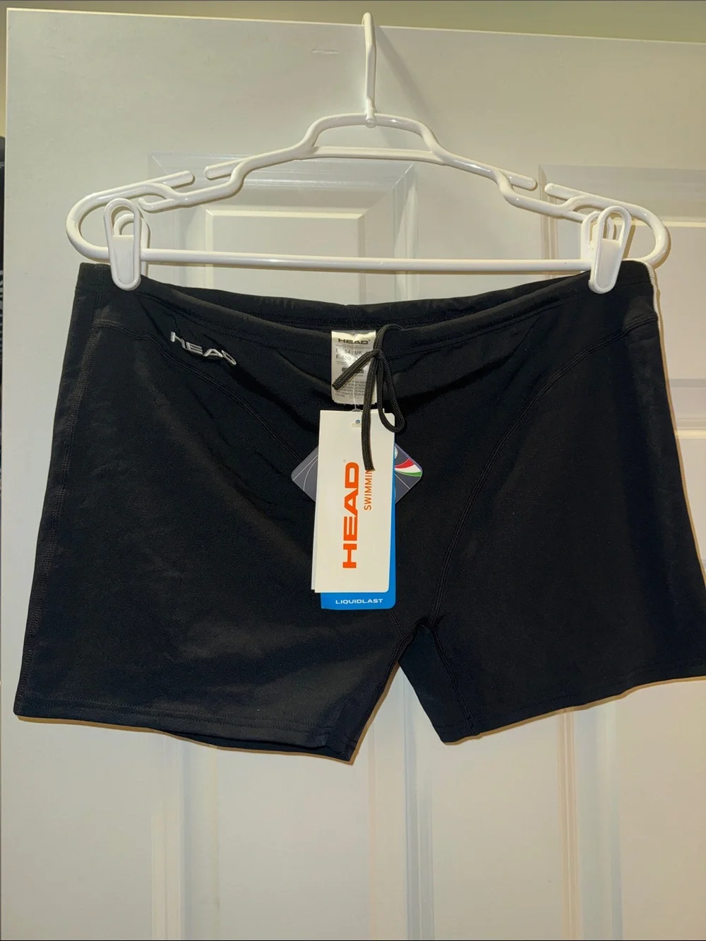 HEAD Men’s Black square cut Swim Shorts brand new with tags in original box.